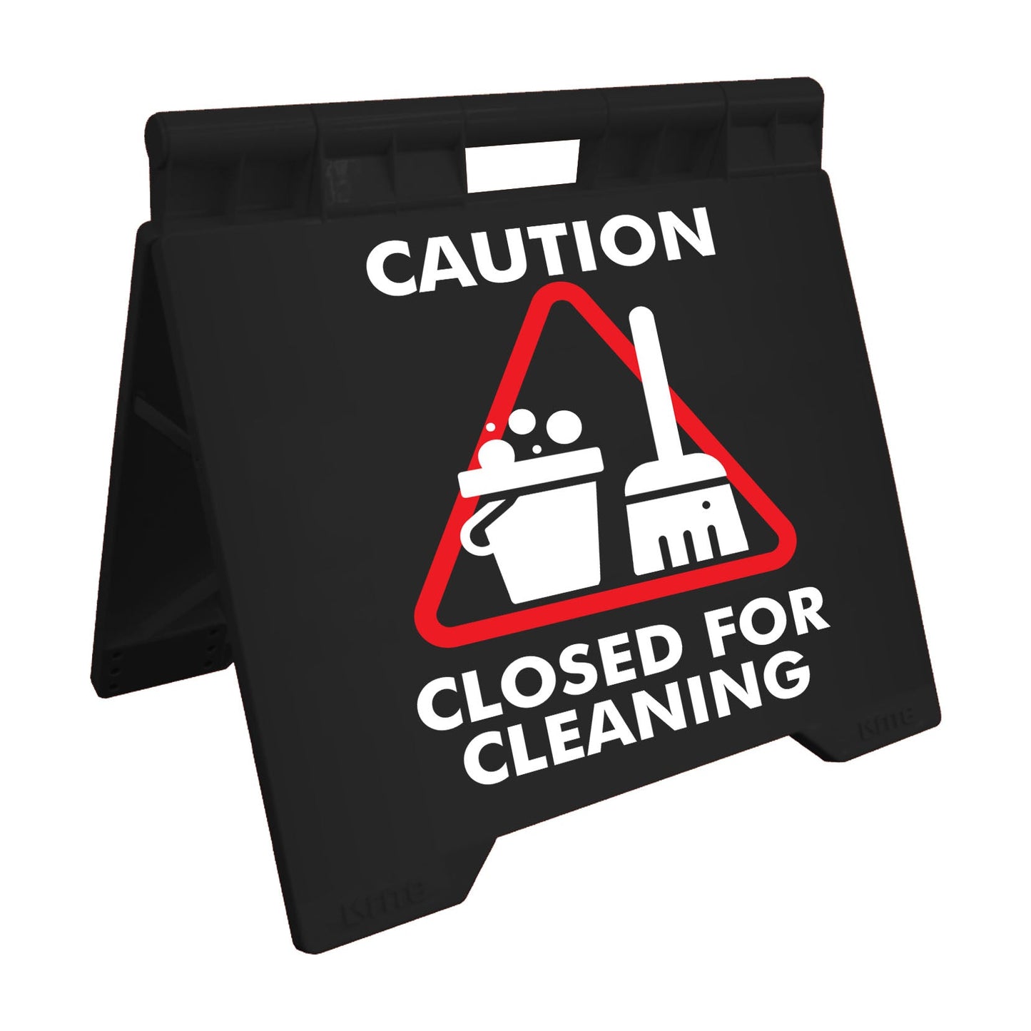 Caution Closed For Cleaning - Evarite A - Frame Sign - New Signs