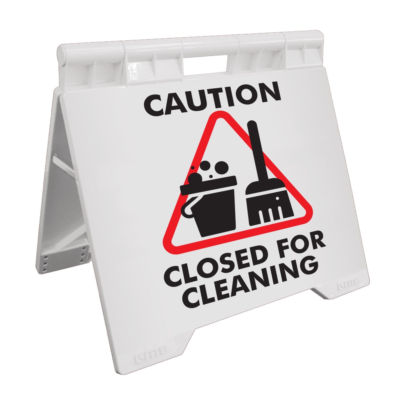 Caution Closed For Cleaning - Evarite A - Frame Sign - New Signs