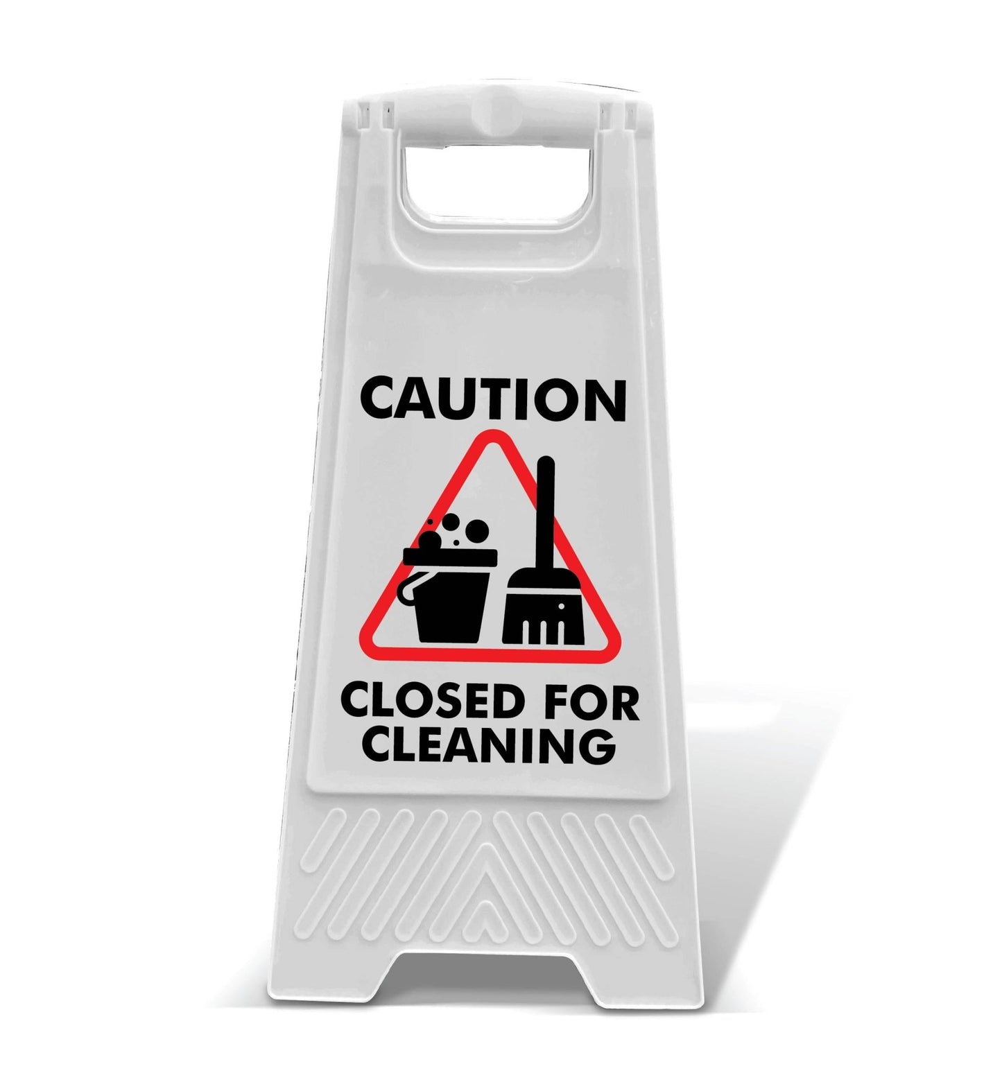 Caution Closed For Cleaning White A - Frame - New Signs
