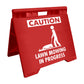 Caution Lawn Mowing In Progress - Evarite A - Frame Sign - New Signs