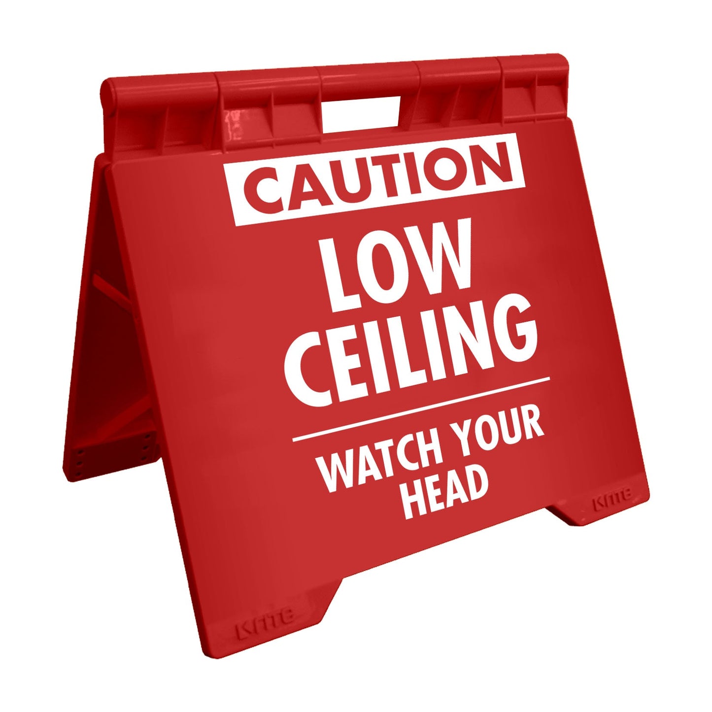 Caution Low Ceiling - Evarite A - Frame Sign - New Signs