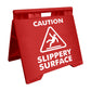 Caution Slippery Surface - Evarite A - Frame Sign - New Signs