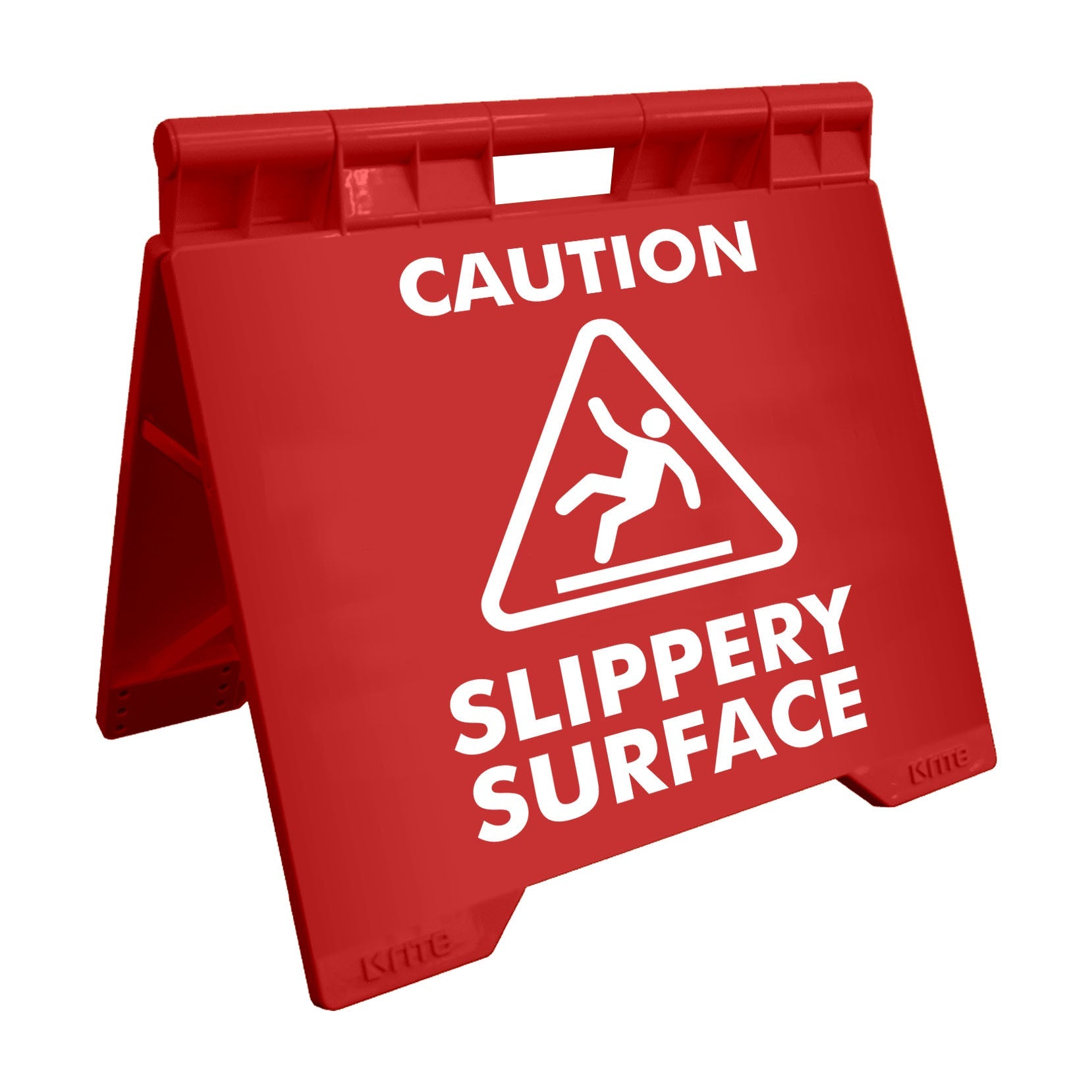 Caution Slippery Surface - Evarite A - Frame Sign - New Signs
