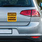 Caution Student Driver Magnetic Vehicle Sign - New Signs