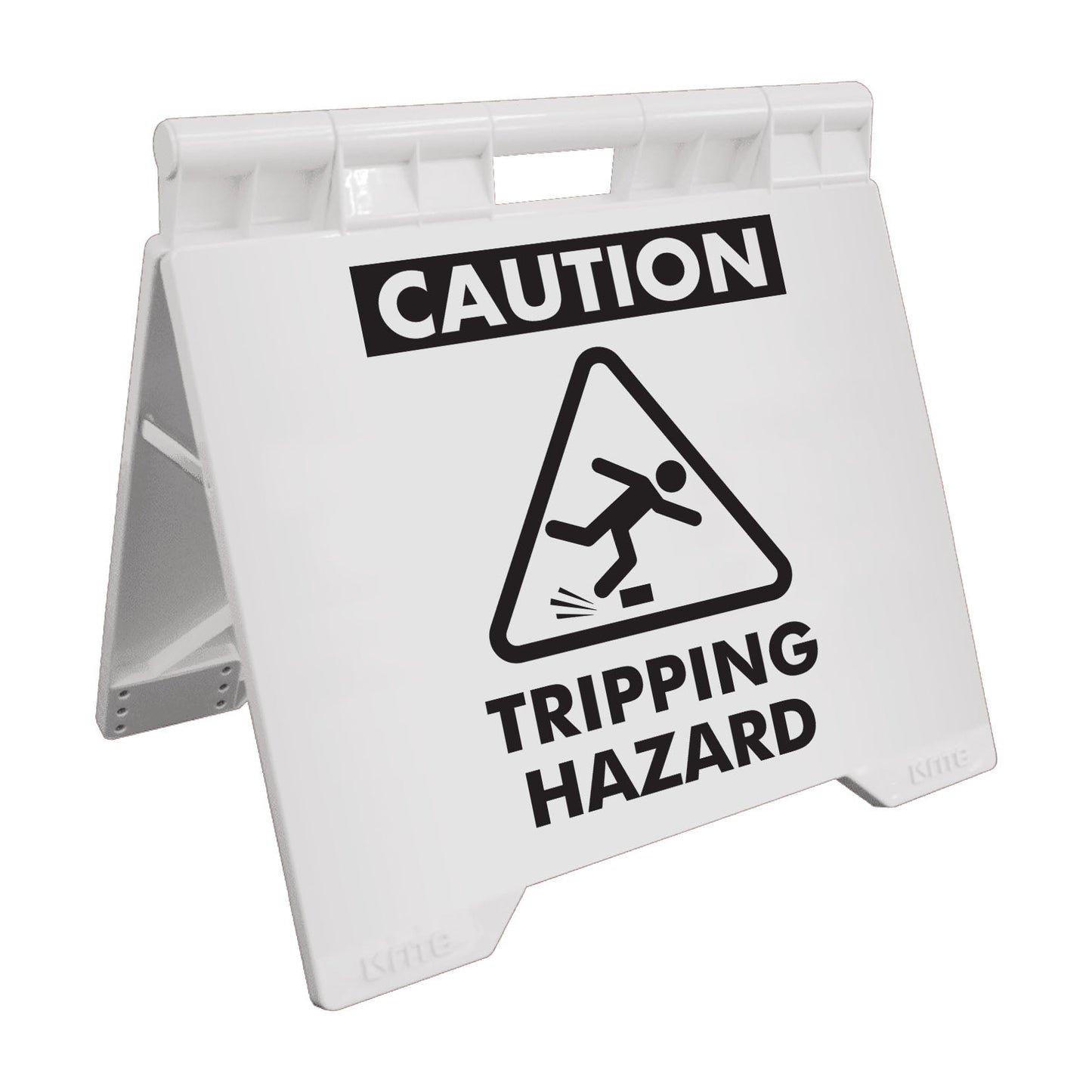 Caution Tripping Hazard - Evarite A - Frame Sign - New Signs