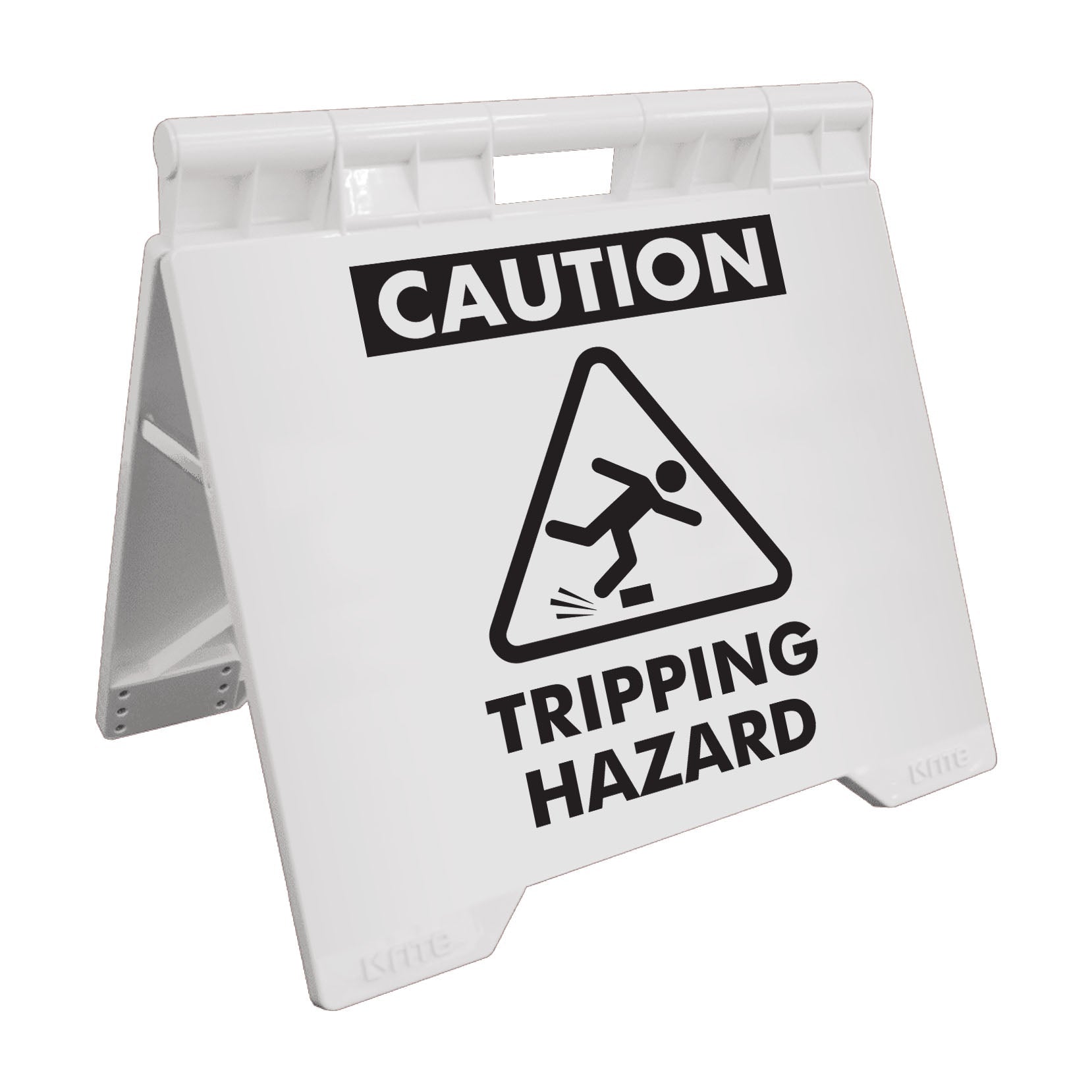 Caution Tripping Hazard - Evarite A - Frame Sign - New Signs