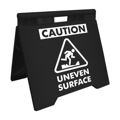 Caution Uneven Surface - Evarite A - Frame Sign - New Signs
