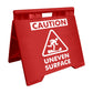 Caution Uneven Surface - Evarite A - Frame Sign - New Signs