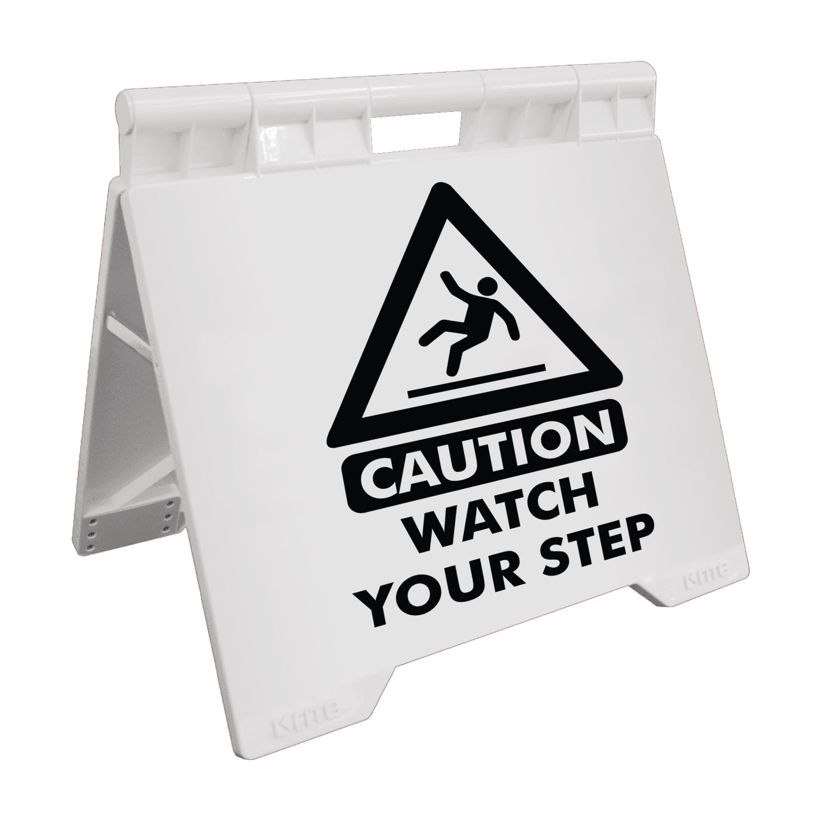 Caution Watch Your Step - Evarite A - Frame Sign - New Signs