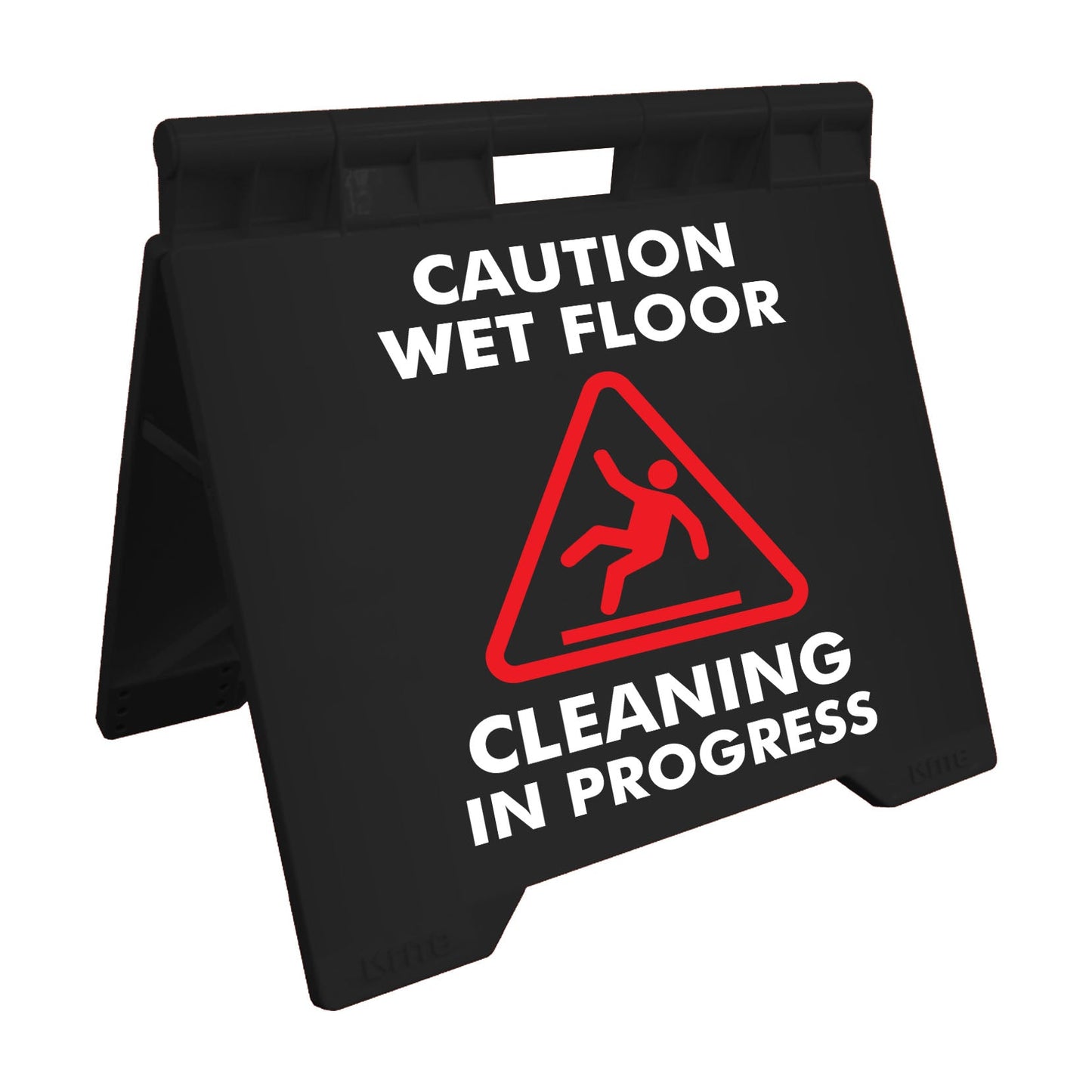 Caution Wet Floor Cleaning In Progress - Evarite A - Frame Sign - New Signs