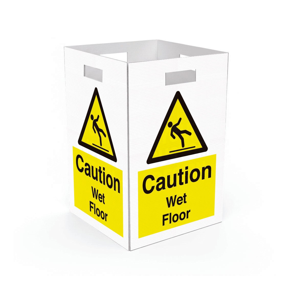 Caution Wet Floor - Corflute Box Sign - New Signs