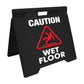 Caution Wet Floor - Evarite A - Frame Sign - New Signs