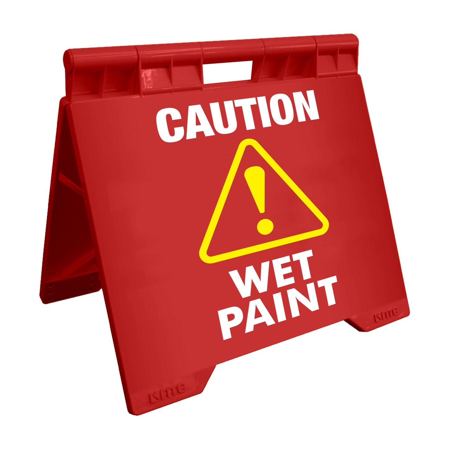 Caution Wet Paint - Evarite A - Frame Sign - New Signs