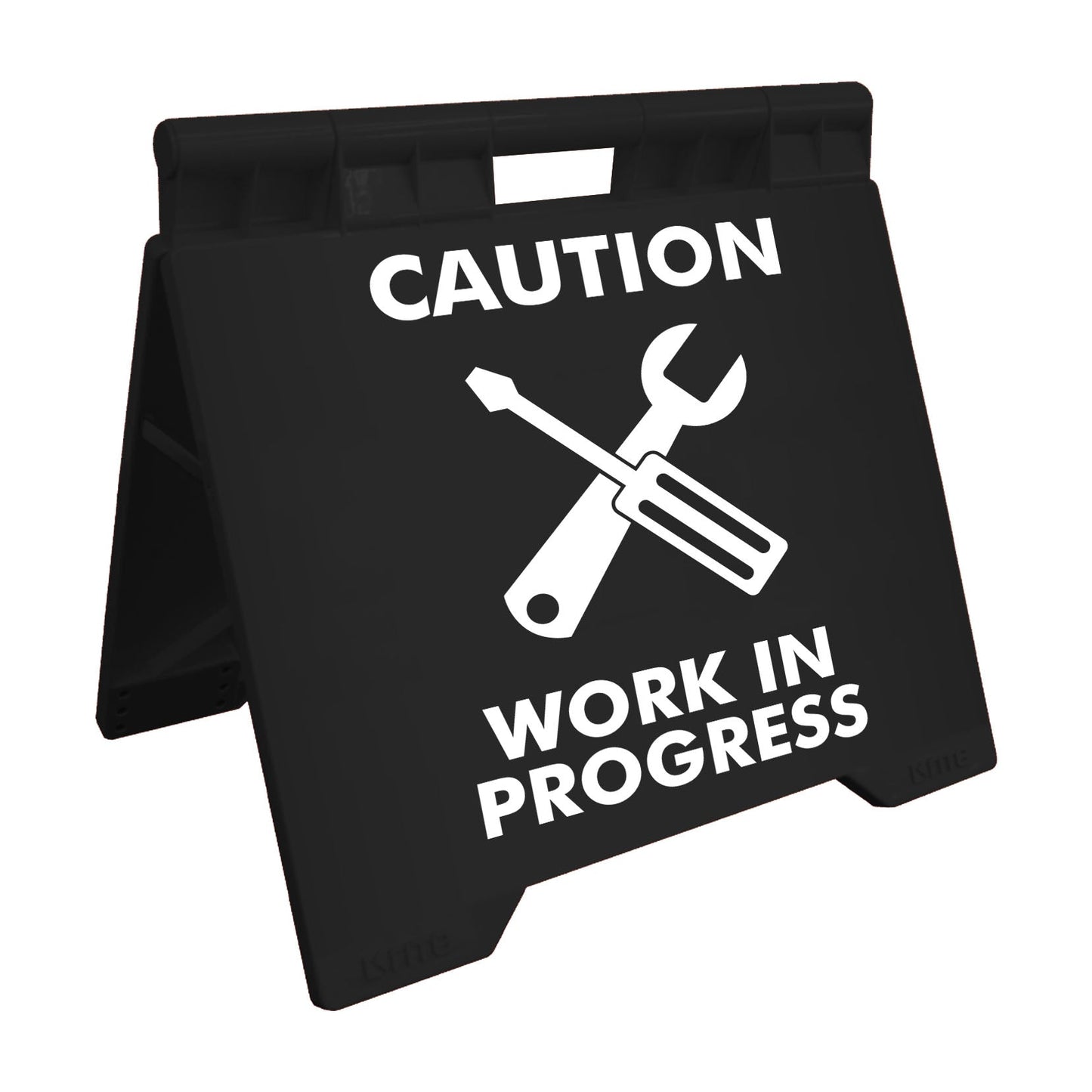 Caution Work In Progress - Evarite A - Frame Sign - New Signs