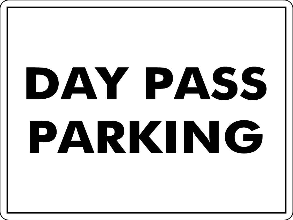Charlotte - Day Pass Sign - New Signs