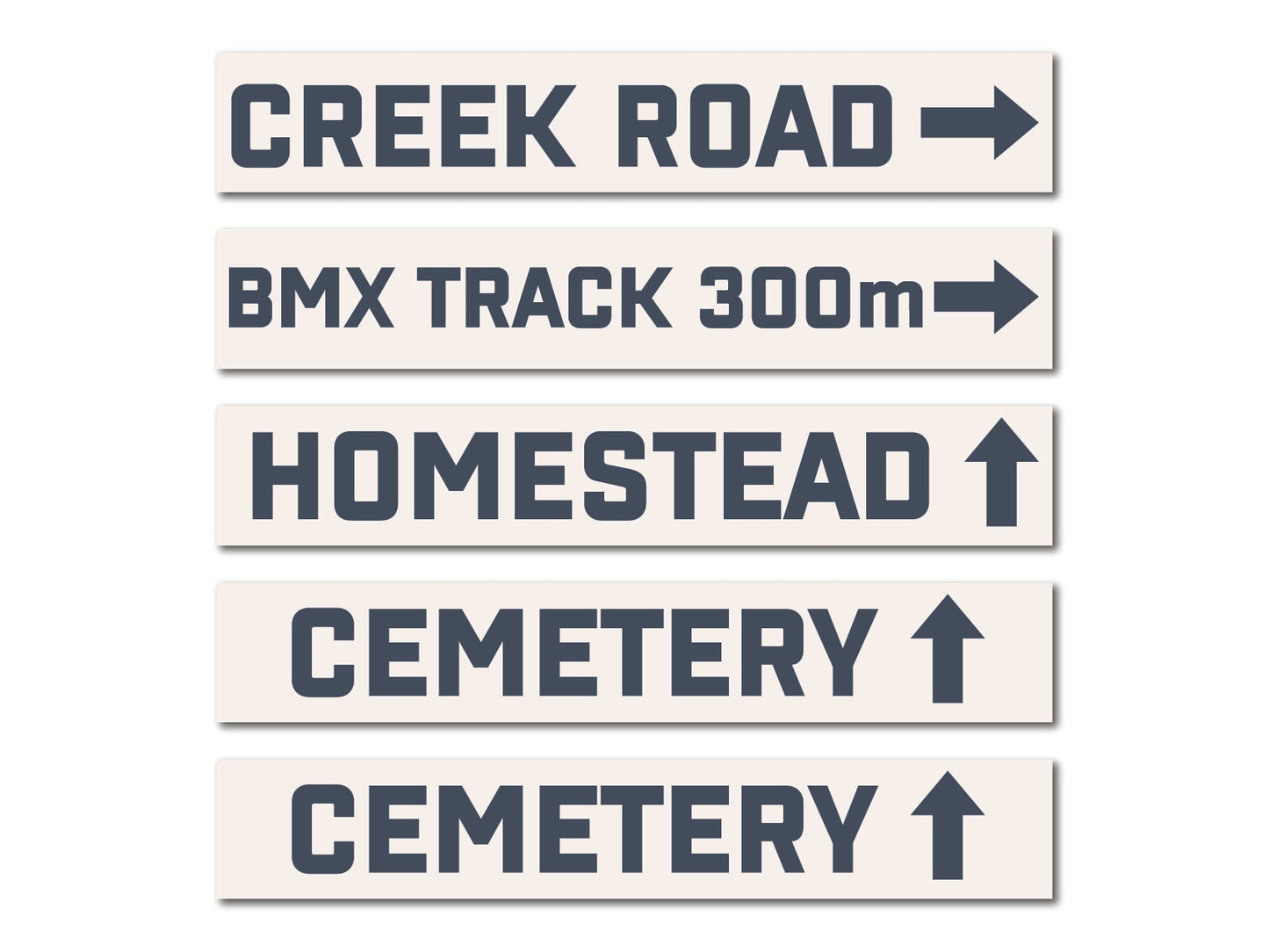 Charlotte - Highway Signs [Non Reflective] - New Signs