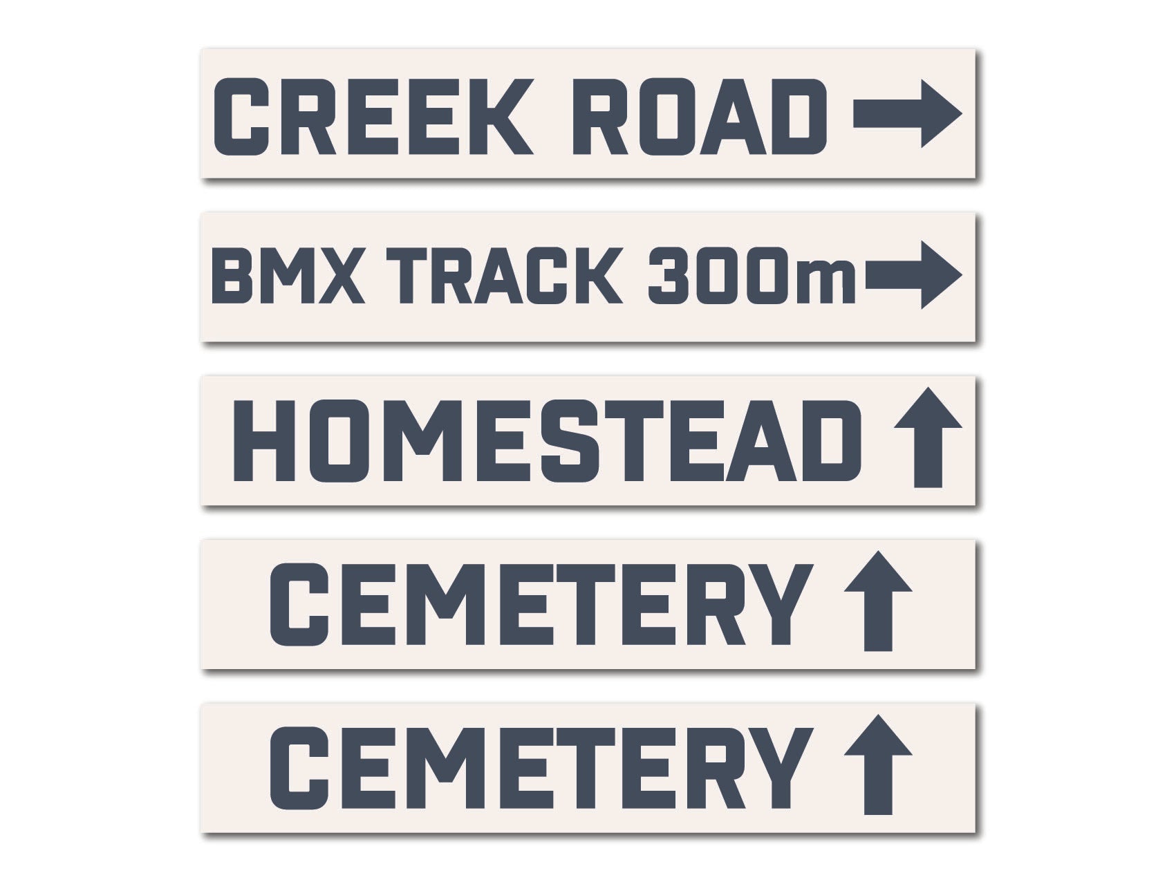 Charlotte - Highway Signs [Non Reflective] - New Signs