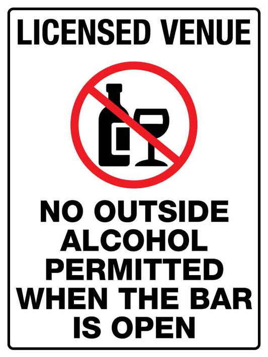 Charlotte - Licensed Venue Sign - New Signs