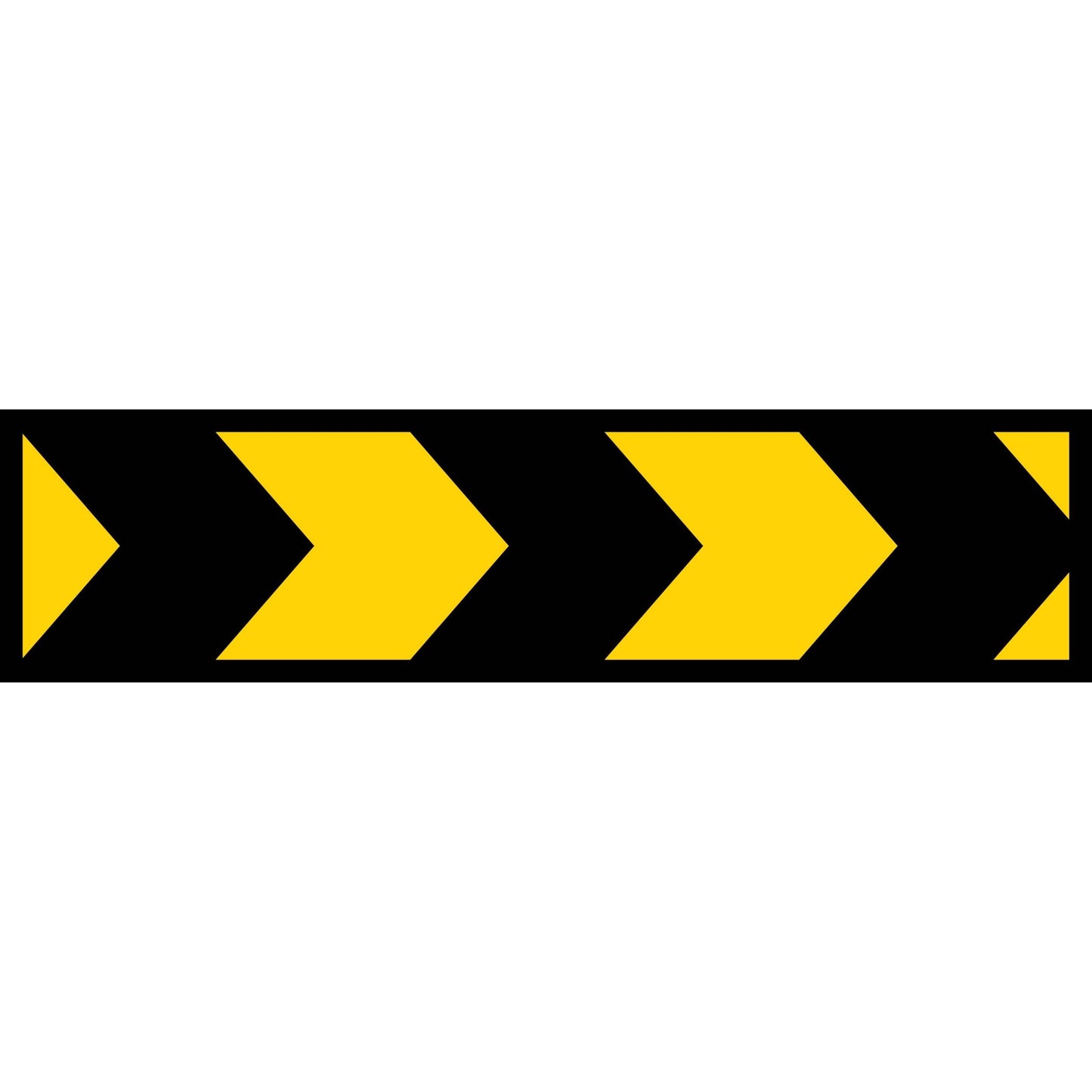 Chevron Long Skinny Multi Message Traffic Sign - New Signs