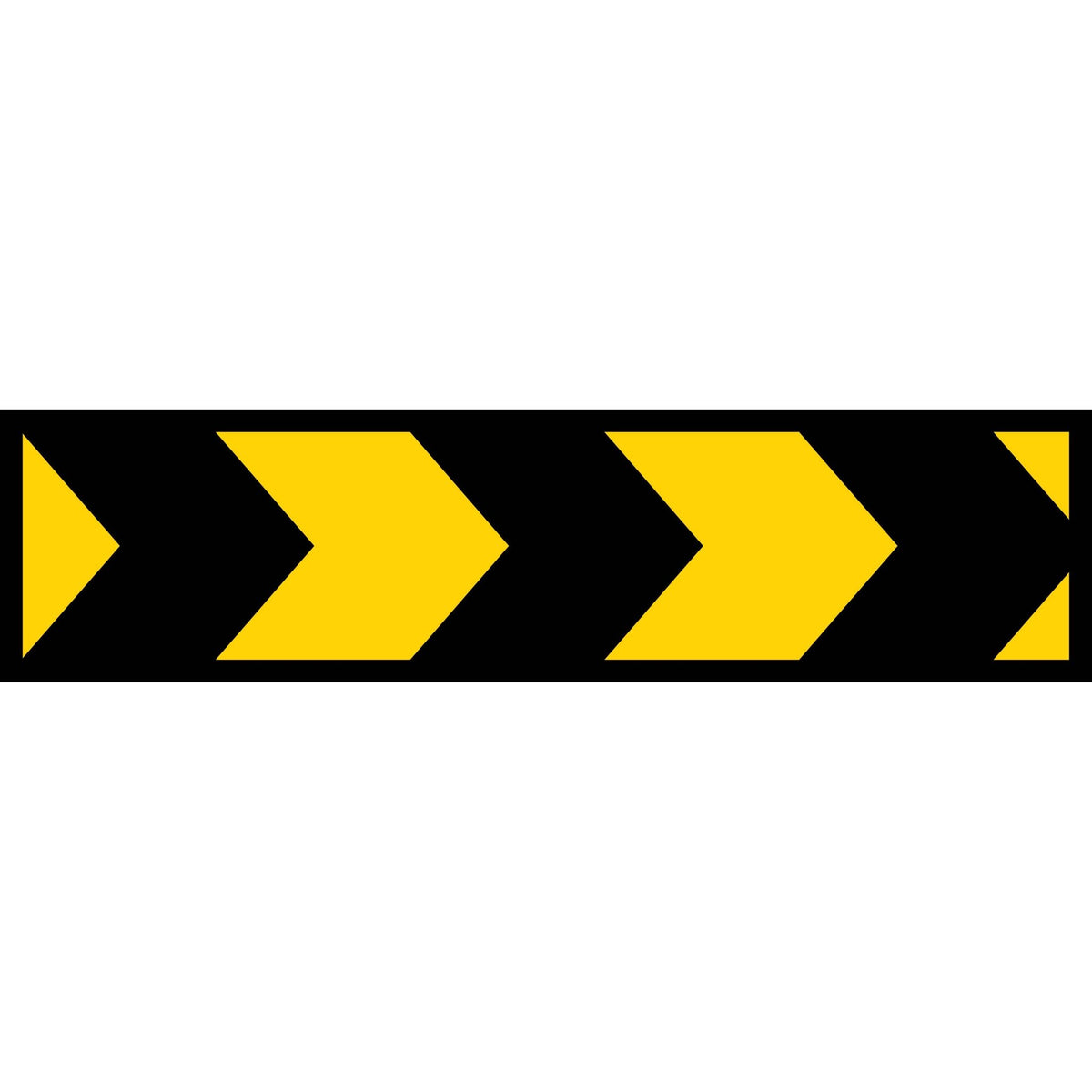 Chevron Long Skinny Multi Message Traffic Sign – New Signs