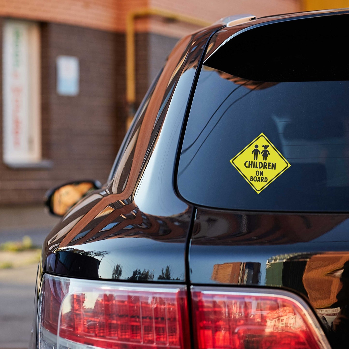 Children on Board Vehicle Sticker - New Signs