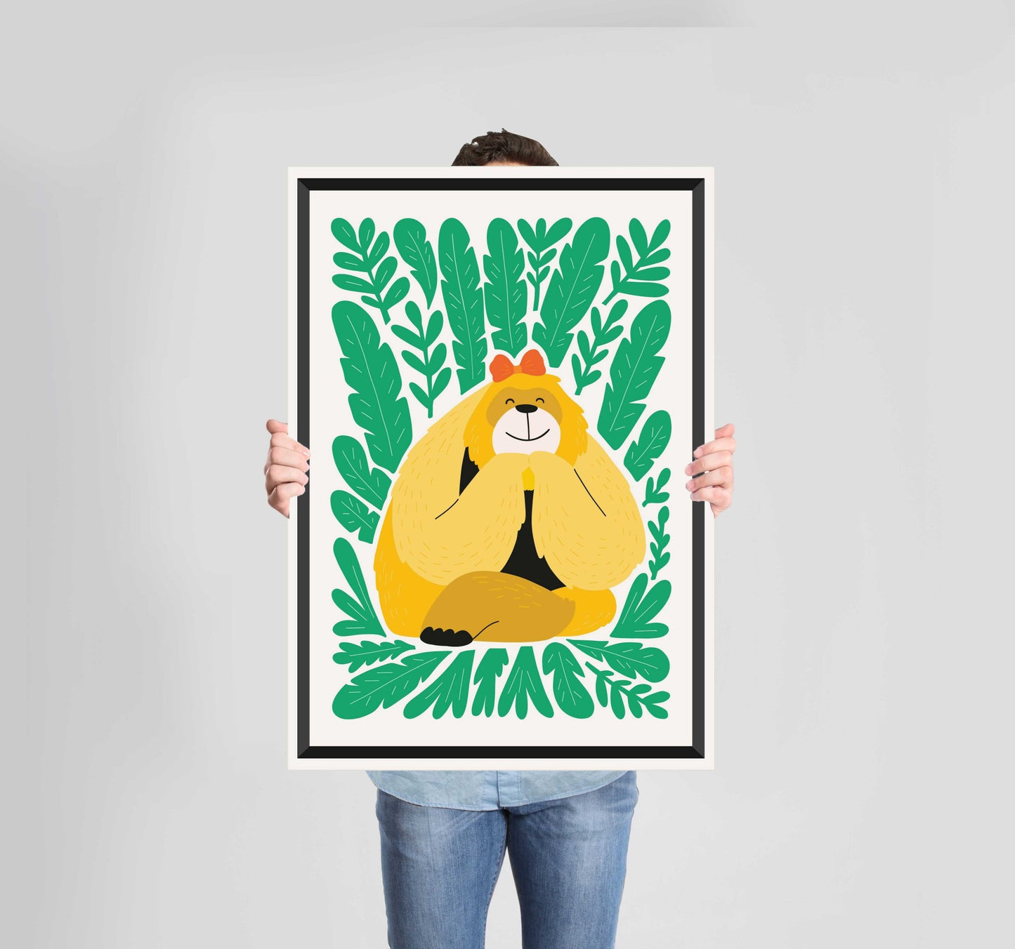 Children's Bedroom Let's Play Poster Wall Art Prints (Set of 4) - New Signs