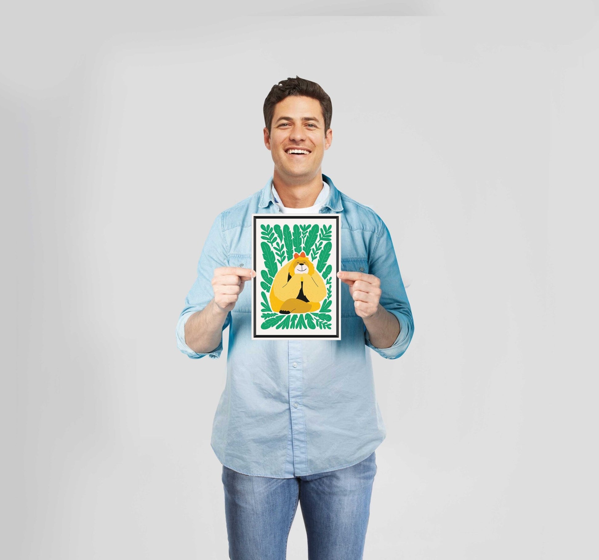 Children's Bedroom Let's Play Sloth Poster Wall Art Prints - New Signs