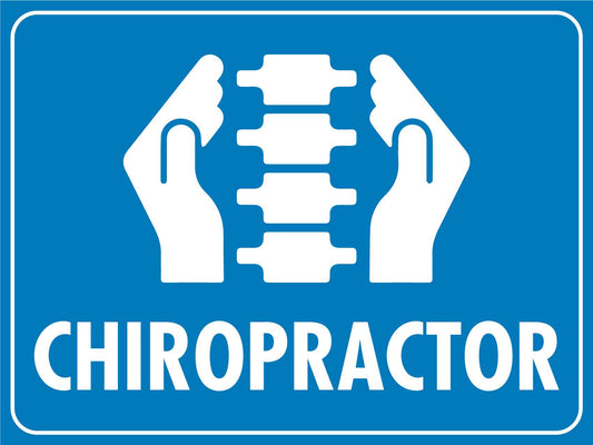 Chiropractor Sign - New Signs