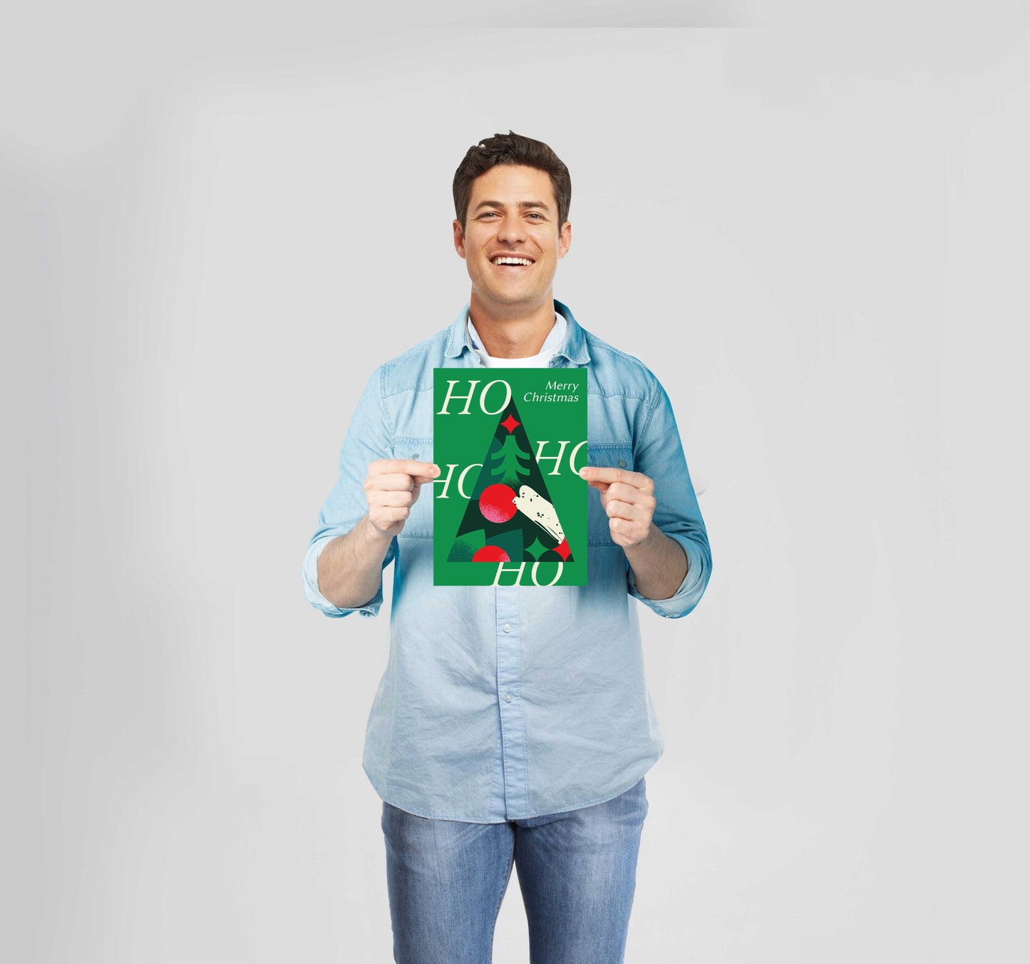 Christmas Ho Ho Ho Poster Wall Art Prints - New Signs
