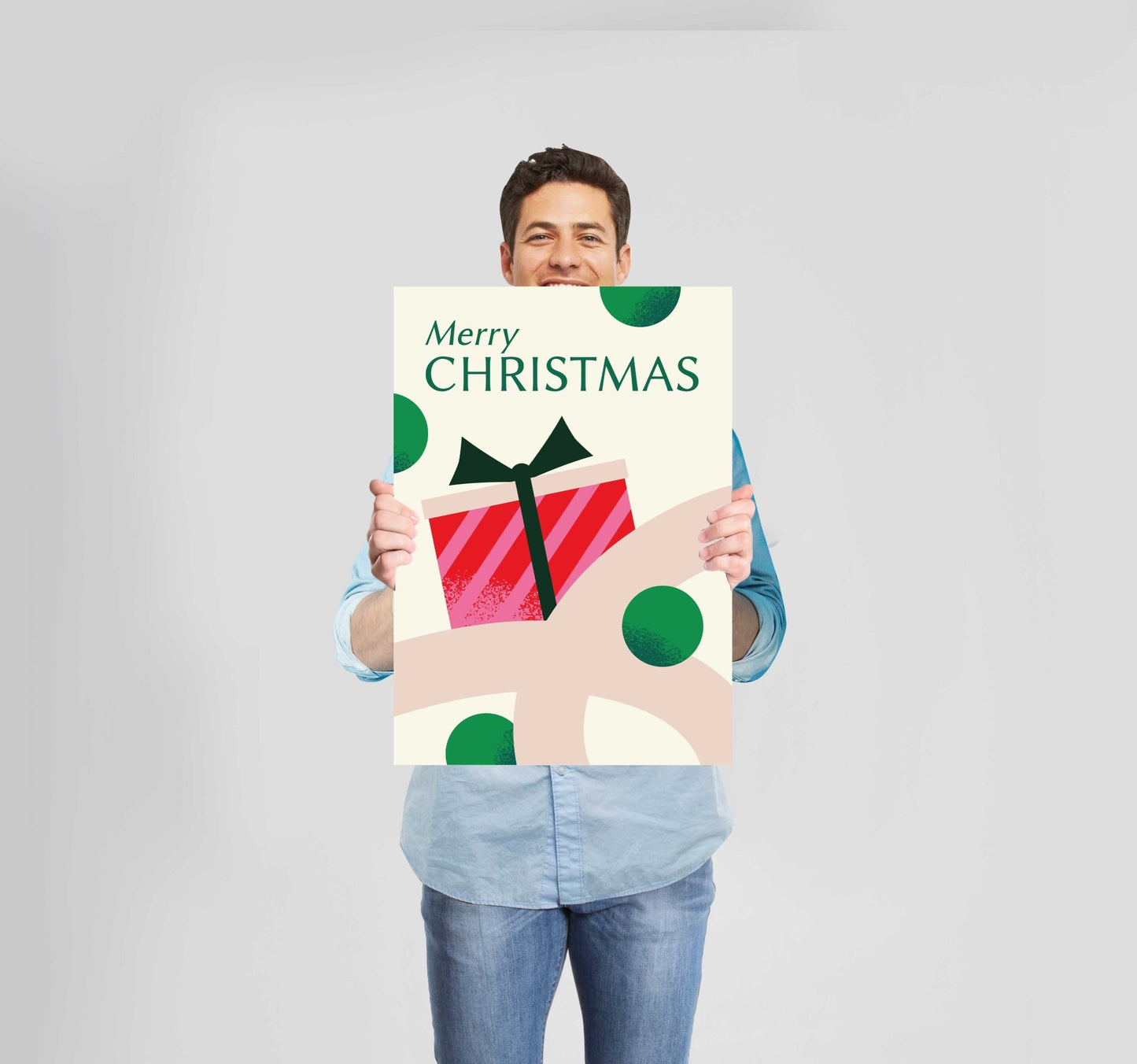 Christmas Merry Christmas Poster Wall Art Prints - New Signs