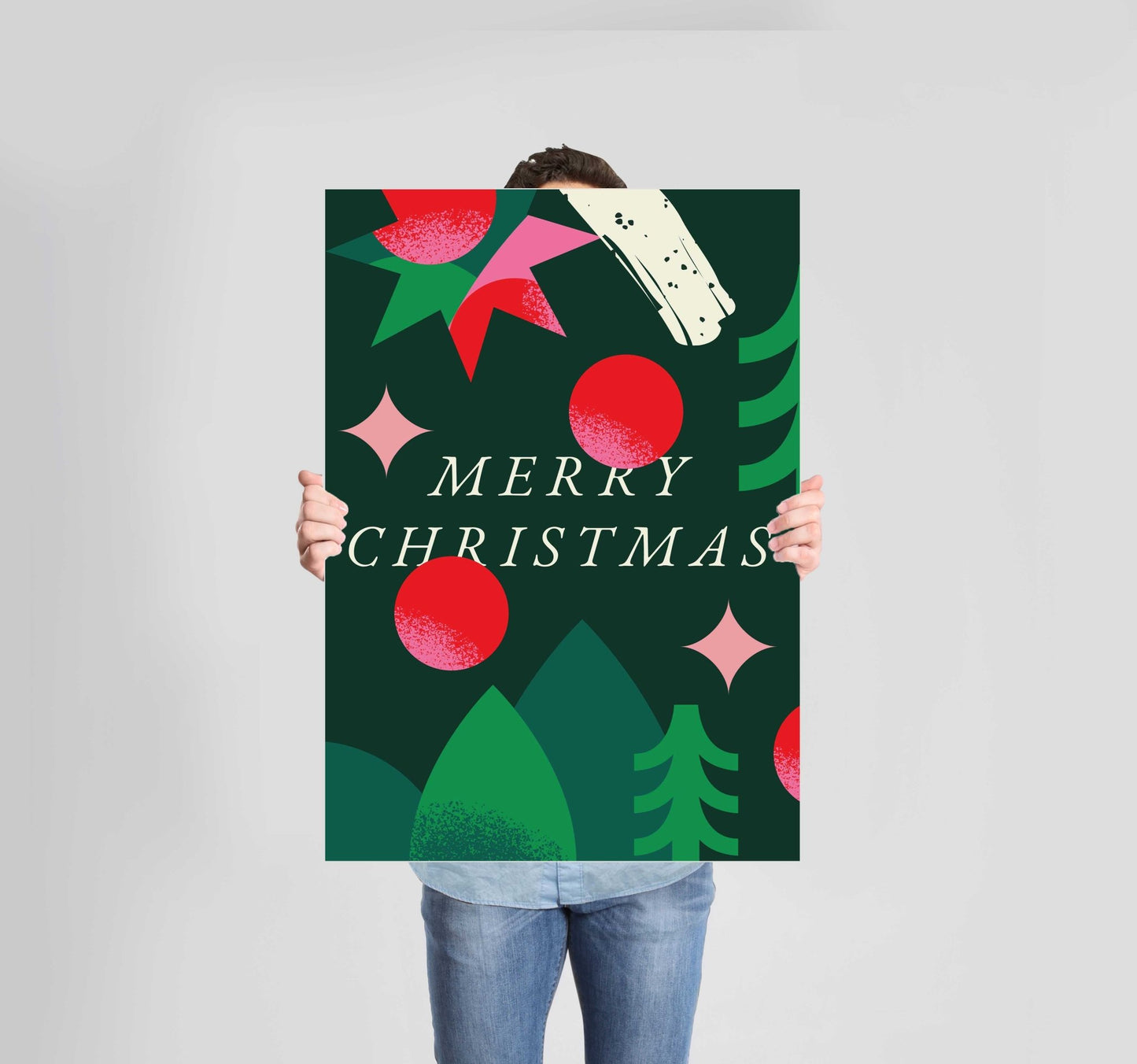 Christmas Poster Wall Art Prints (Set of 4) - New Signs