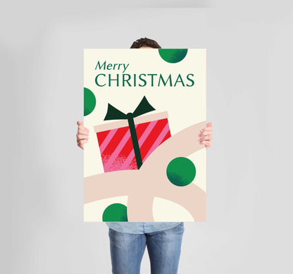 Christmas Poster Wall Art Prints (Set of 4) - New Signs