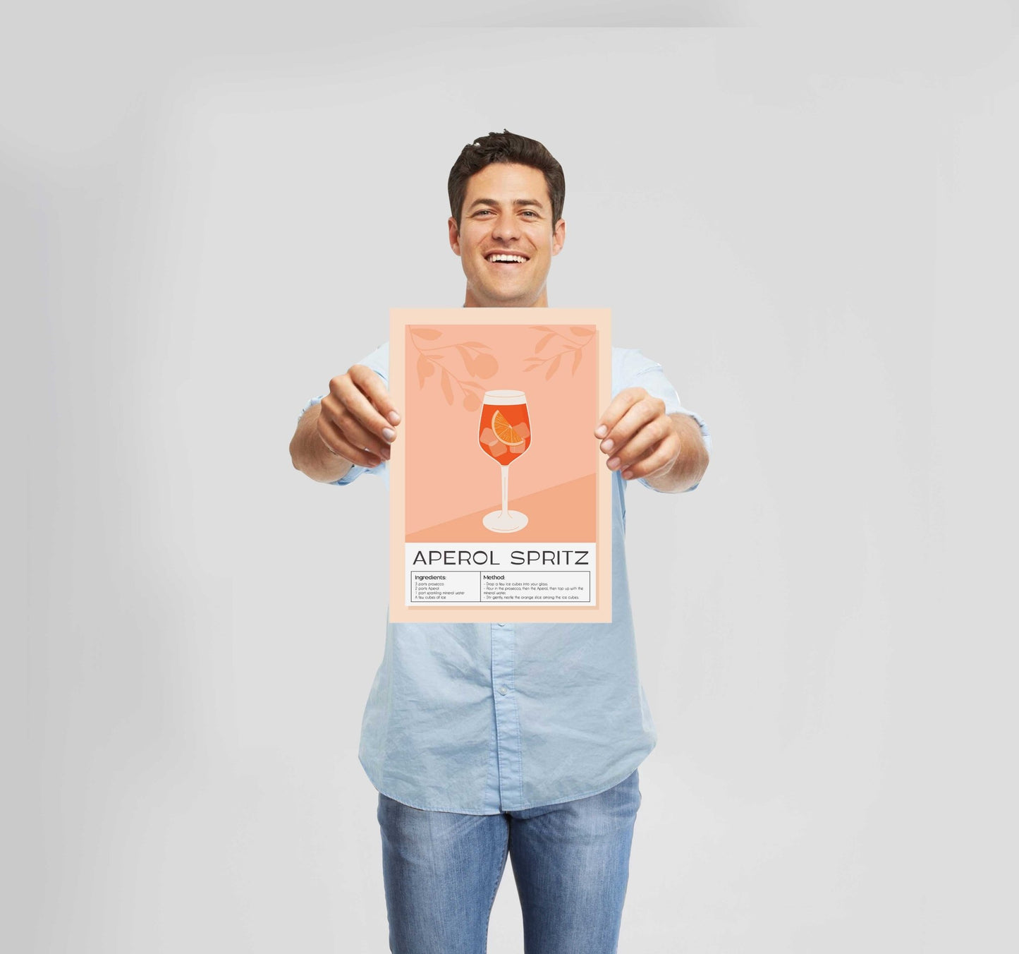Cocktail Aperol Spritz Poster Wall Art Prints - New Signs