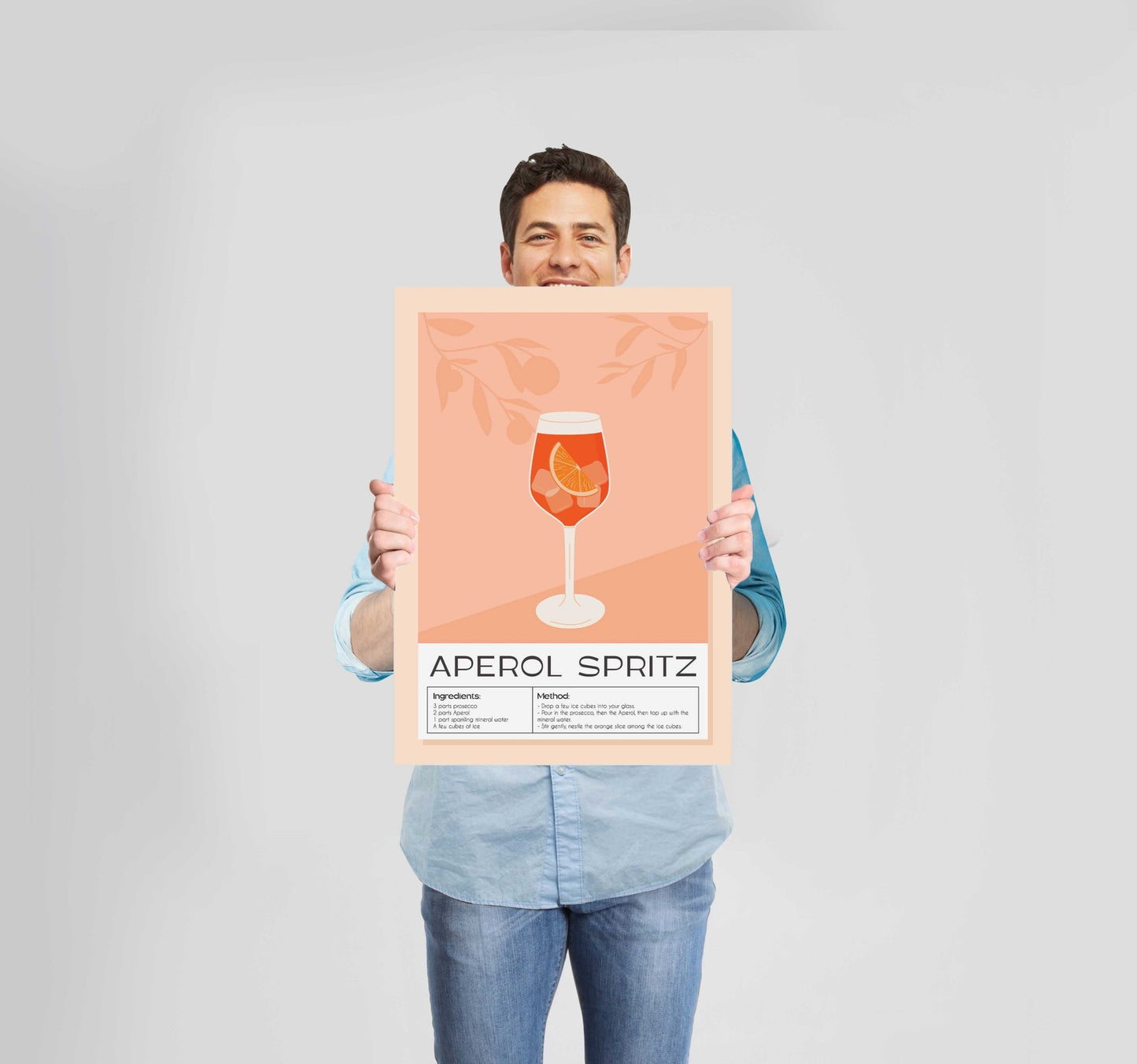 Cocktail Aperol Spritz Poster Wall Art Prints - New Signs