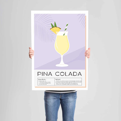 Cocktail Poster Wall Art Prints (Set of 3) - New Signs