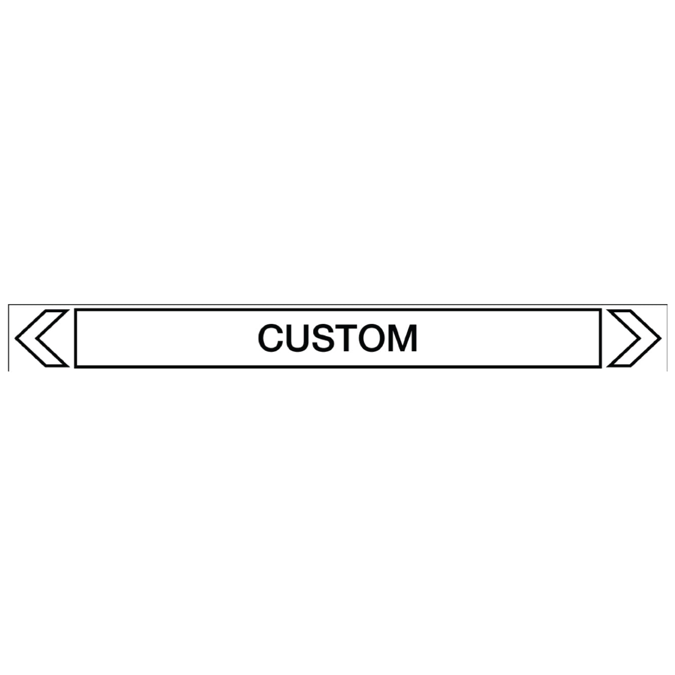 Communications - Custom - Pipe Marker Sticker - New Signs