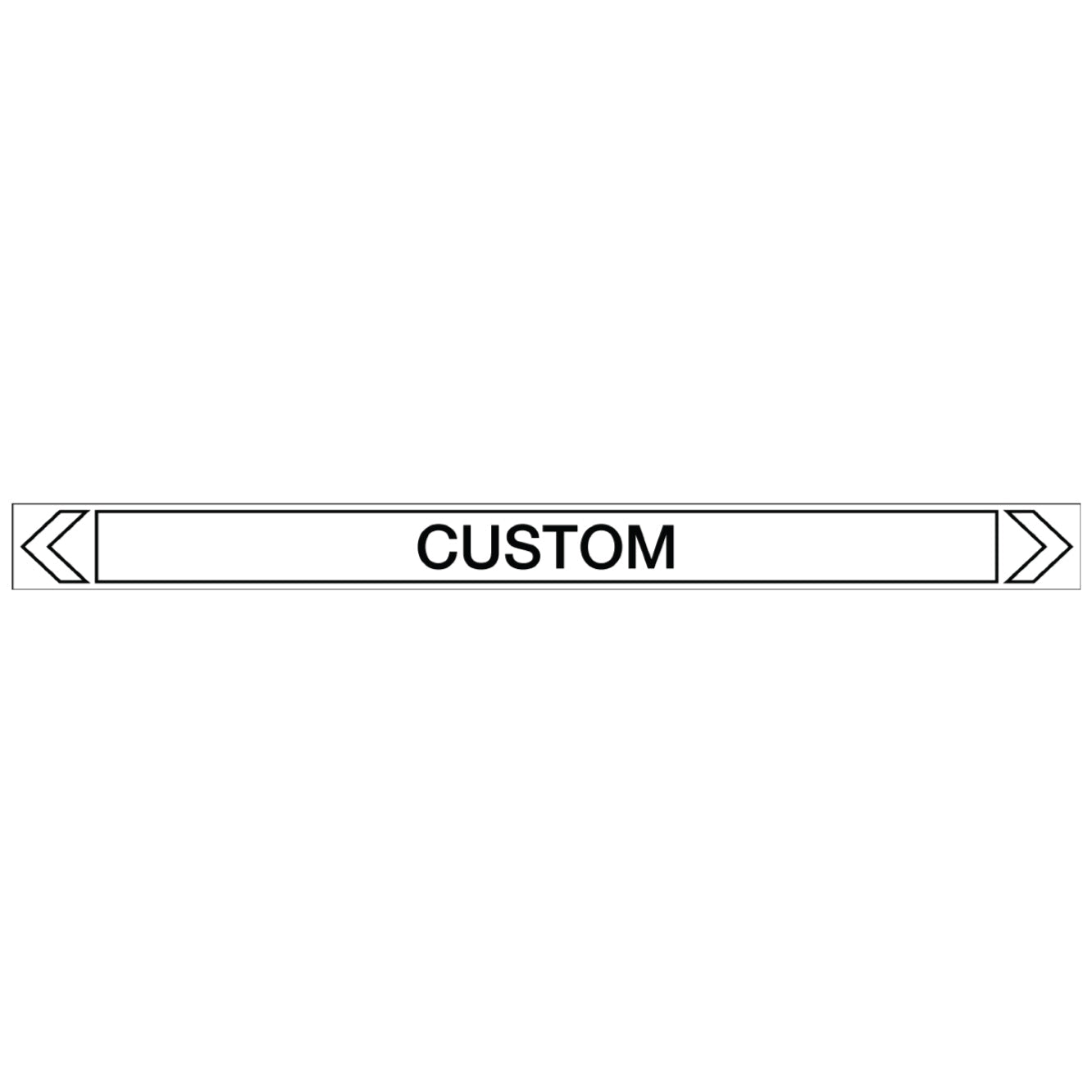 Communications - Custom - Pipe Marker Sticker - New Signs