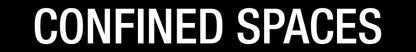 Confined Spaces - Statutory Sign - New Signs
