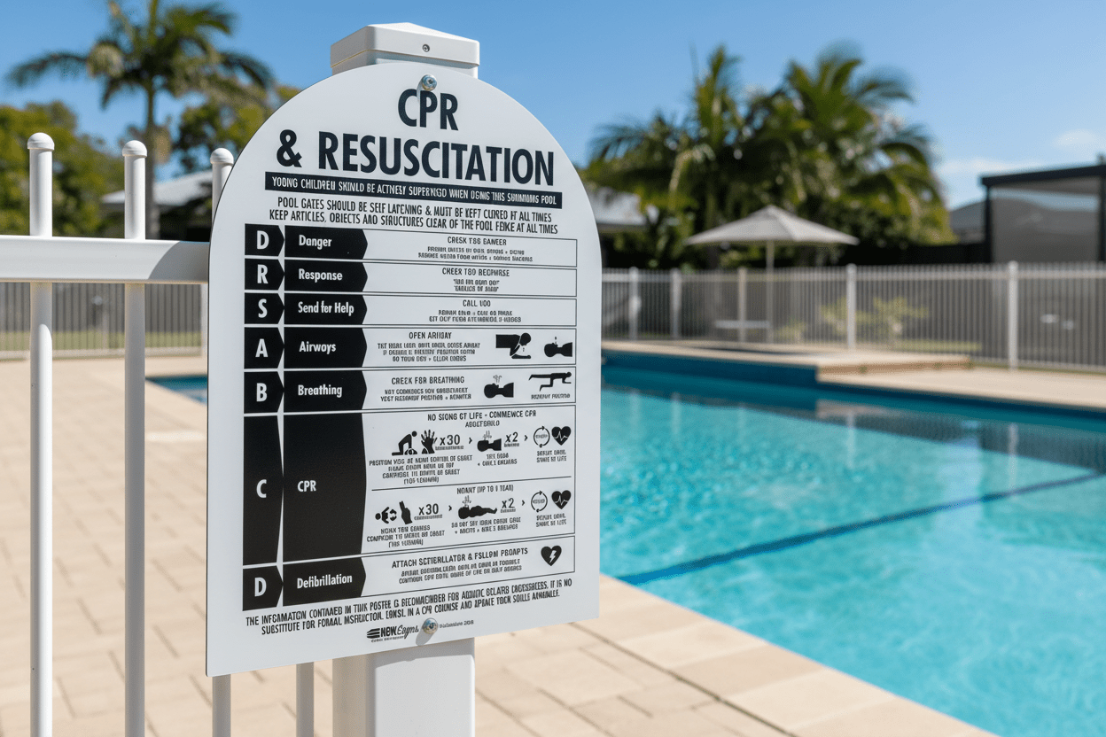 CPR Sign Arch Black - New Signs