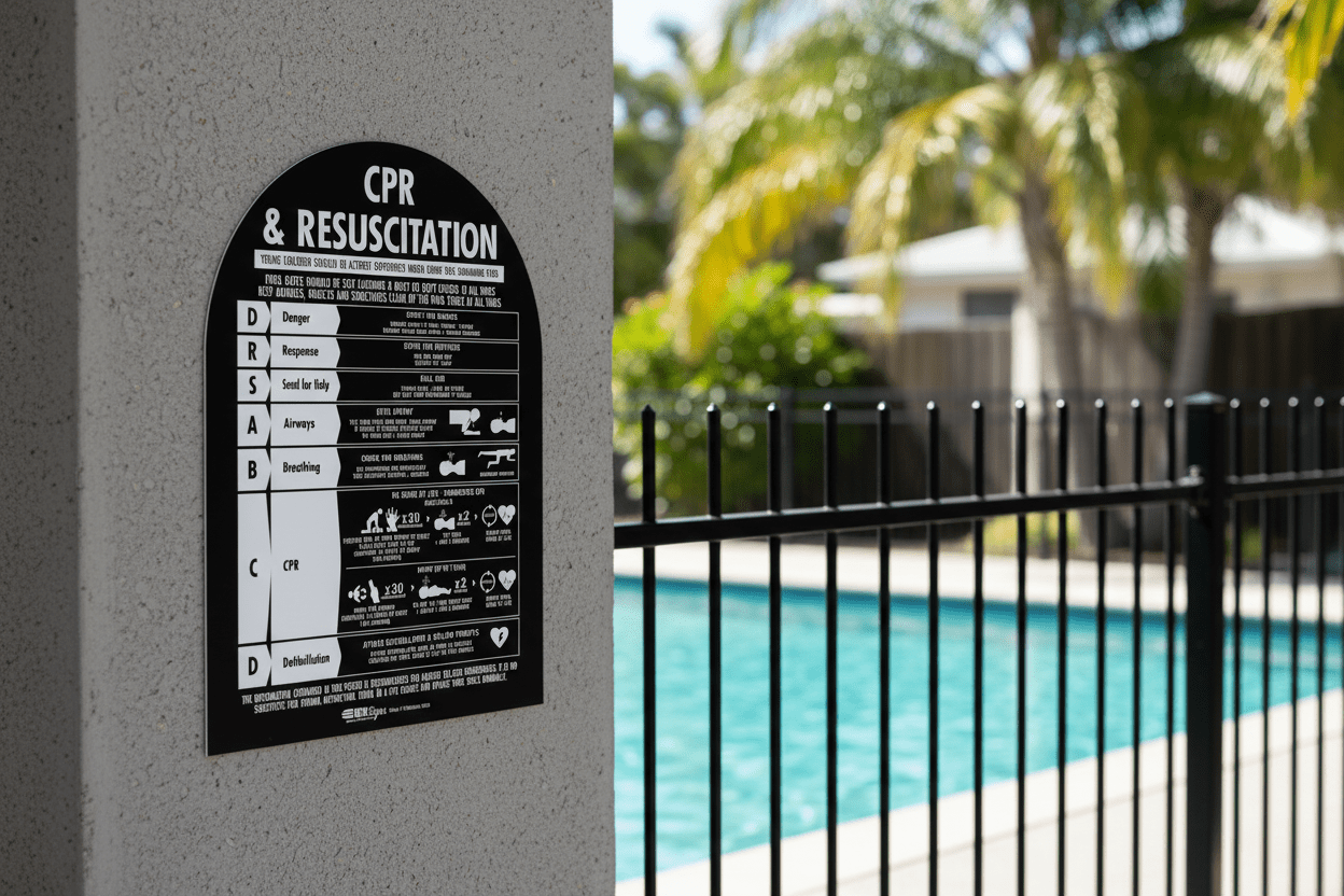 CPR Sign Arch Black Background - New Signs