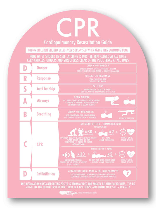 CPR Sign Arch Candy Background - New Signs