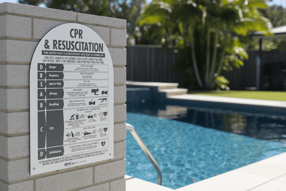 CPR Sign Arch Charcoal - New Signs