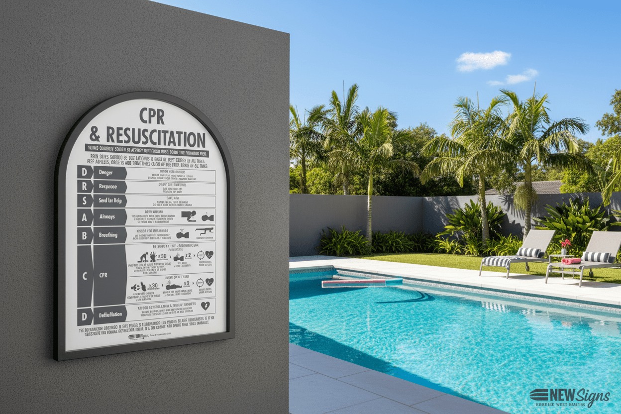 CPR Sign Arch Charcoal - New Signs