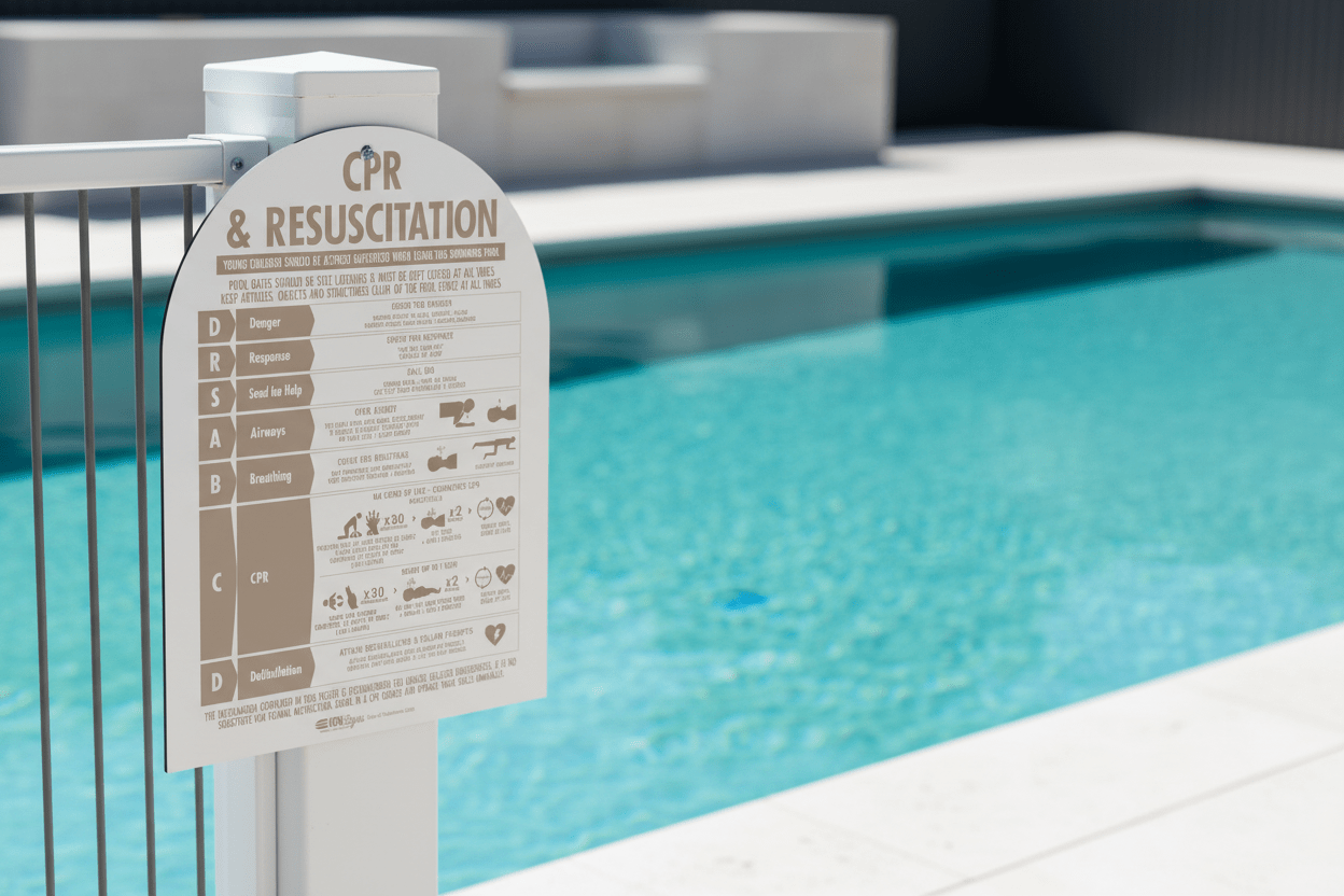 CPR Sign Arch Fawn - New Signs