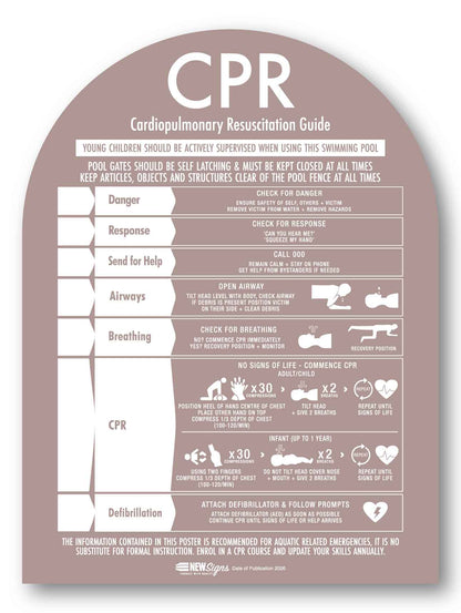 CPR Sign Arch Fawn Background - New Signs