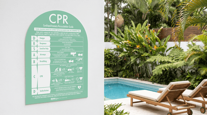 CPR Sign Arch Mint Background - New Signs