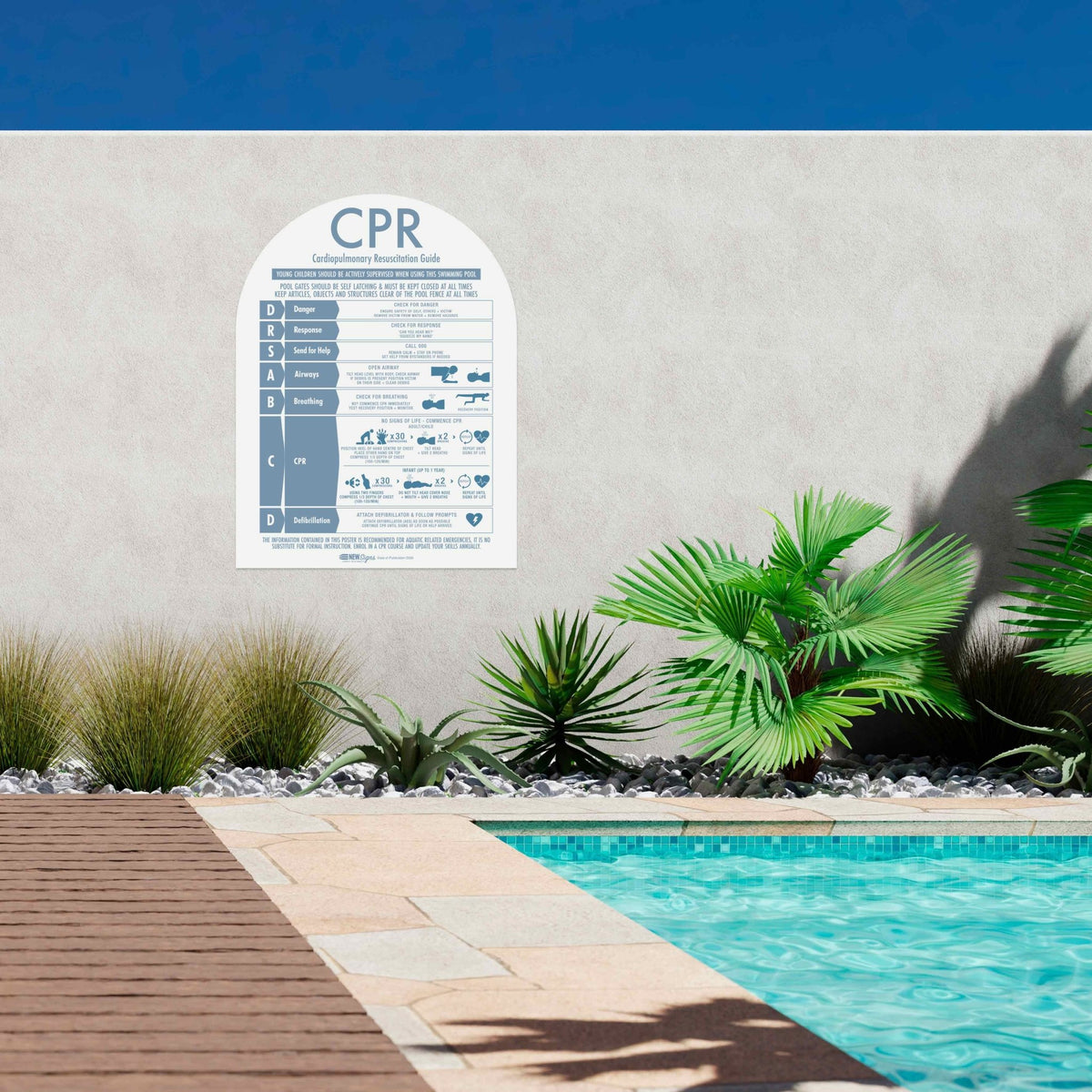 CPR Sign Arch Ocean - New Signs