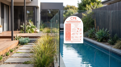 CPR Sign Arch Peach - New Signs