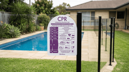 CPR Sign Arch Plum - New Signs
