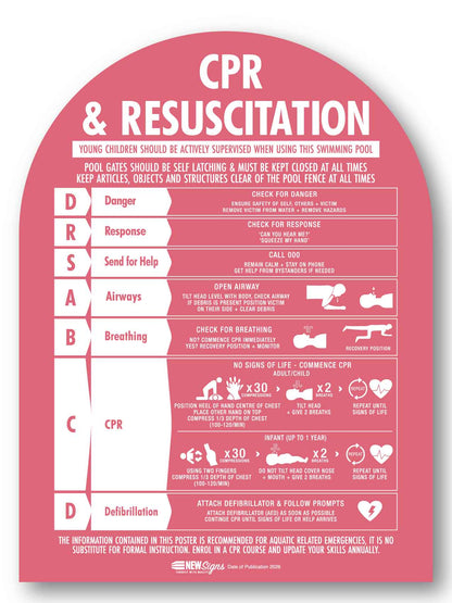 CPR Sign Arch Rose Background - New Signs